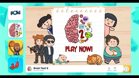 brain out online poki|BRAIN TEST 2: TRICKY STORIES .